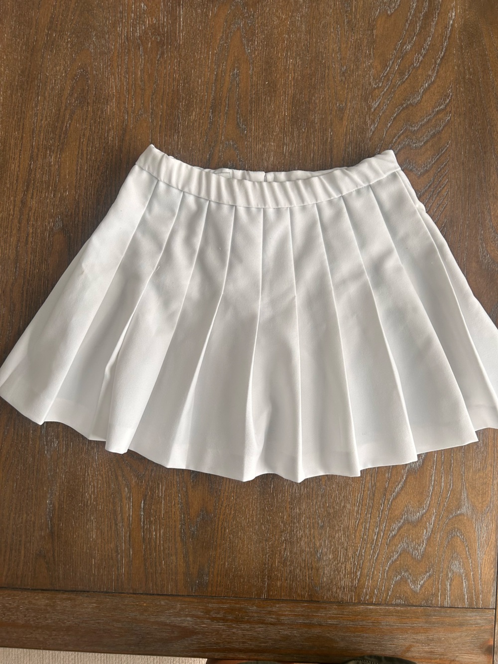 Lily’s of Beverly Hills Pleated White Mini Skirt - Classic Tennis Women's Skirt